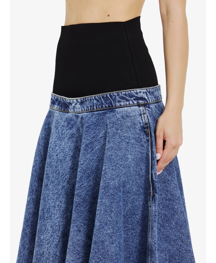 ALAIA - Skirt with knit band