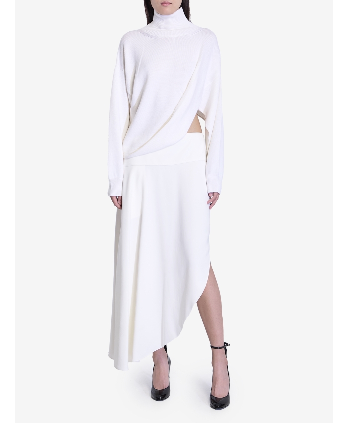 ALAIA - Asymmetric fluid skirt