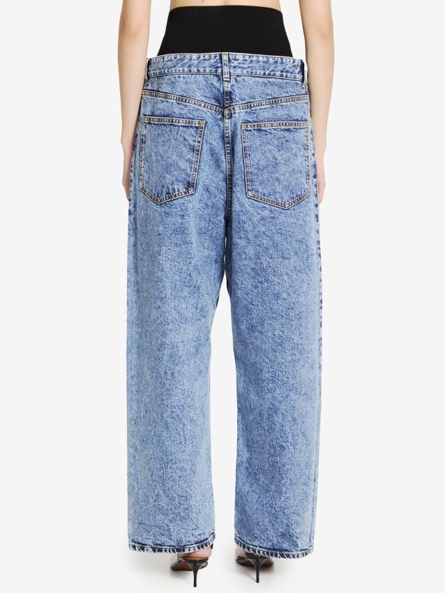 ALAIA - Knit band jeans