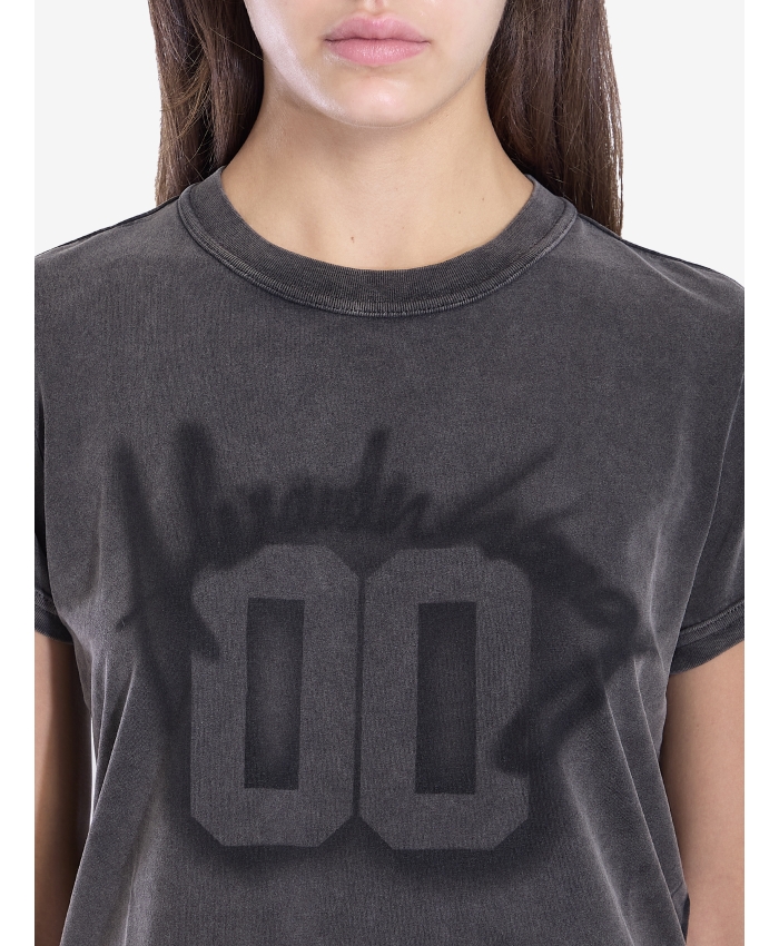 ALEXANDER WANG - T-shirt with 00 graphic