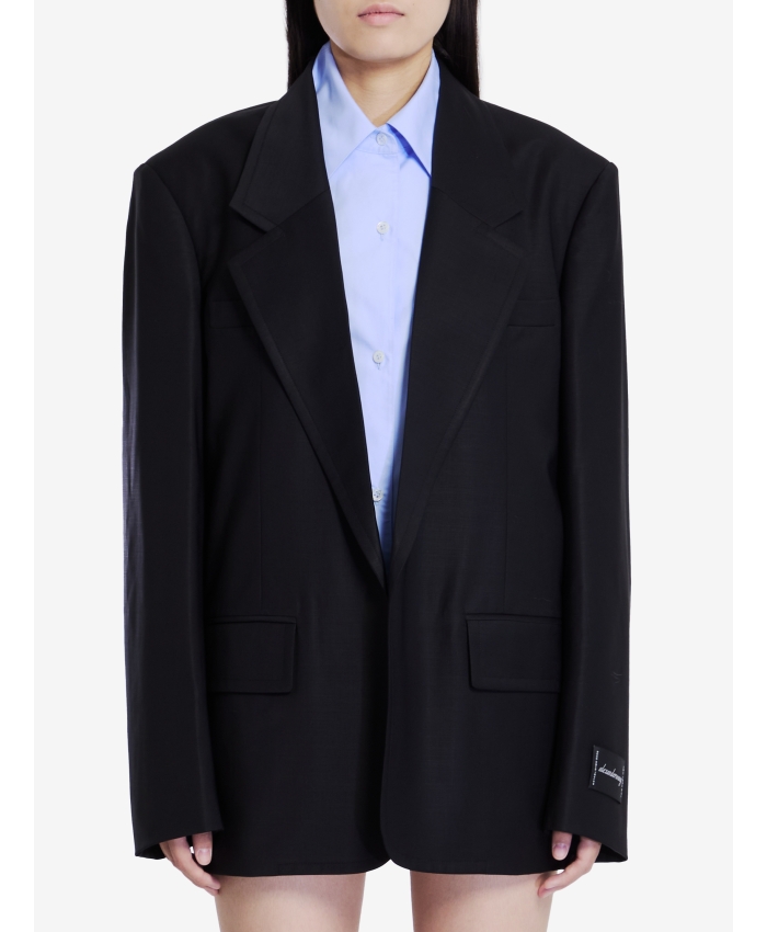 ALEXANDER WANG - Pre-styled oversize jacket with dickie