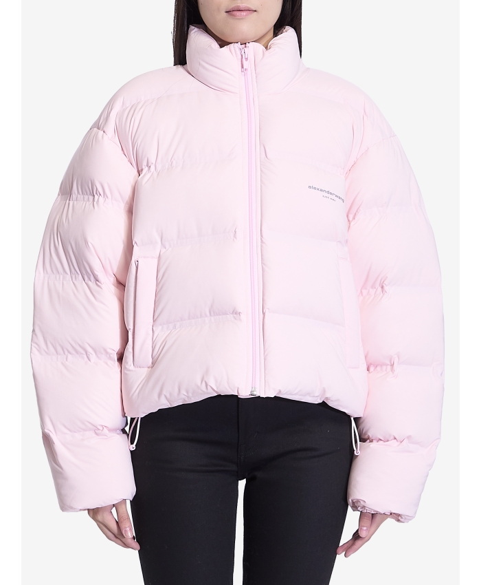 ALEXANDER WANG - Cropped quilted puffer jacket