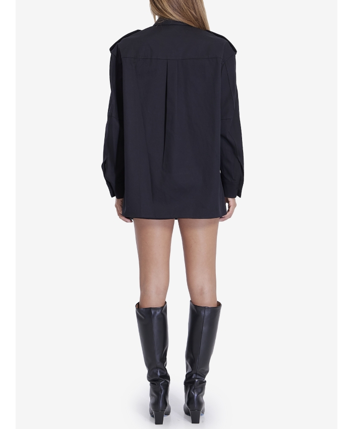 ALEXANDER WANG - Pre-styled romper in cotton twill