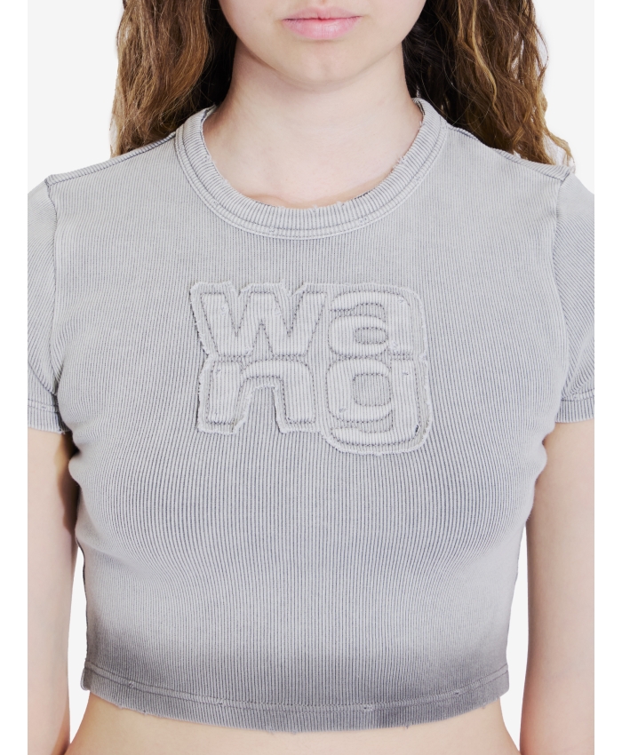 ALEXANDER WANG - T-shirt mini con logo