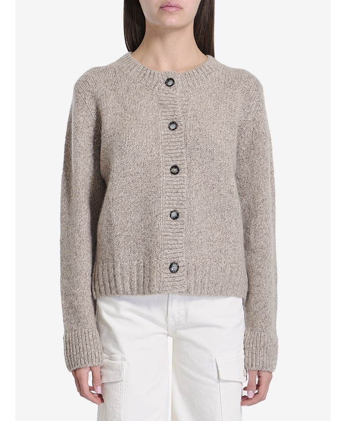 ALLUDE Cashmere and silk cardigan Leam Roma Luxury Shopping Online