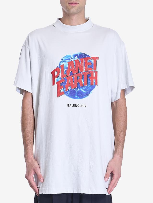 BALENCIAGA - T-shirt Planet Earth