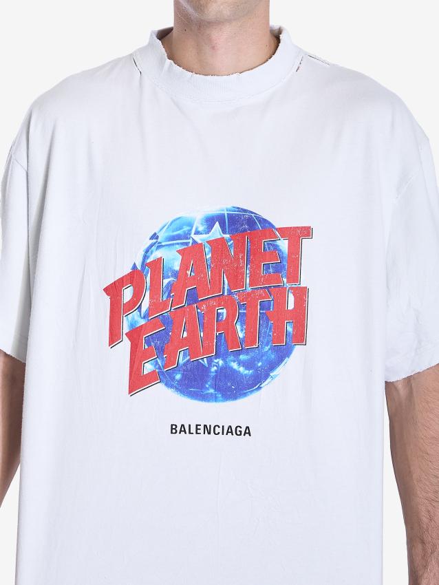 BALENCIAGA - T-shirt Planet Earth