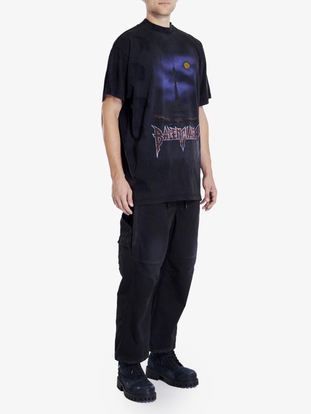 BALENCIAGA - Paris Moon Double Front t-shirt