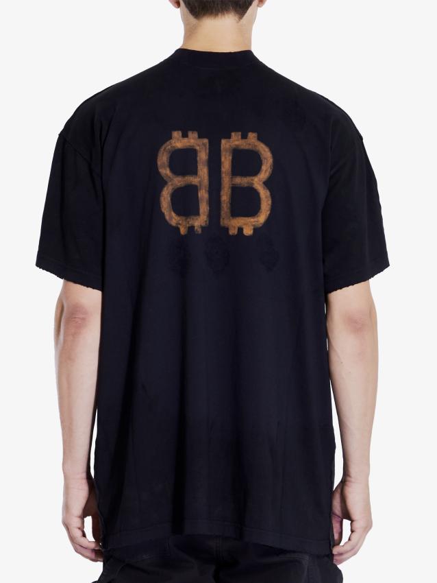 BALENCIAGA - Paris Moon Double Front t-shirt