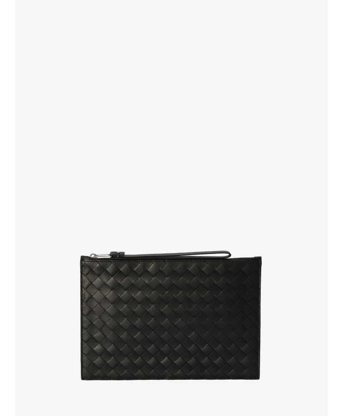 BOTTEGA VENETA - Pochette media in pelle