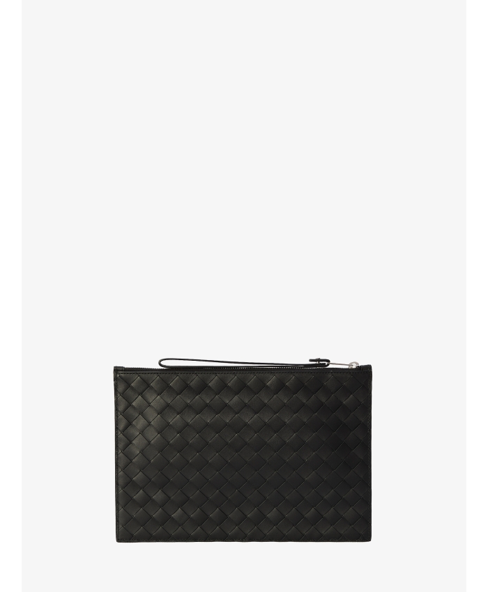 BOTTEGA VENETA - Pochette media in pelle