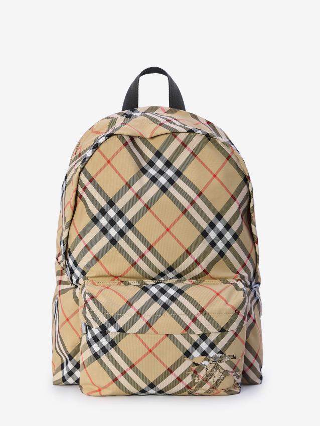 BURBERRY - Check backpack