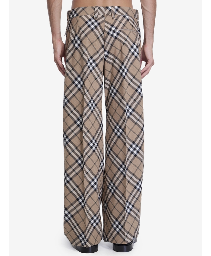 BURBERRY - Pantaloni Check