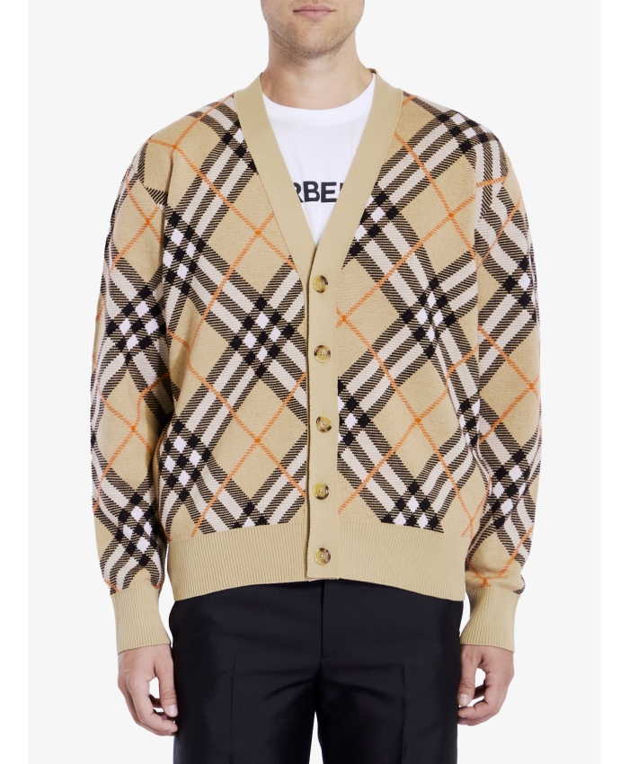 BURBERRY - Cardigan Check