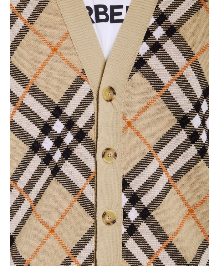 BURBERRY - Cardigan Check