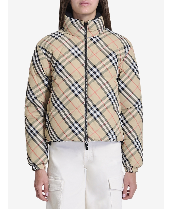 BURBERRY Reversible down jacket Leam Roma Luxury Shopping Online