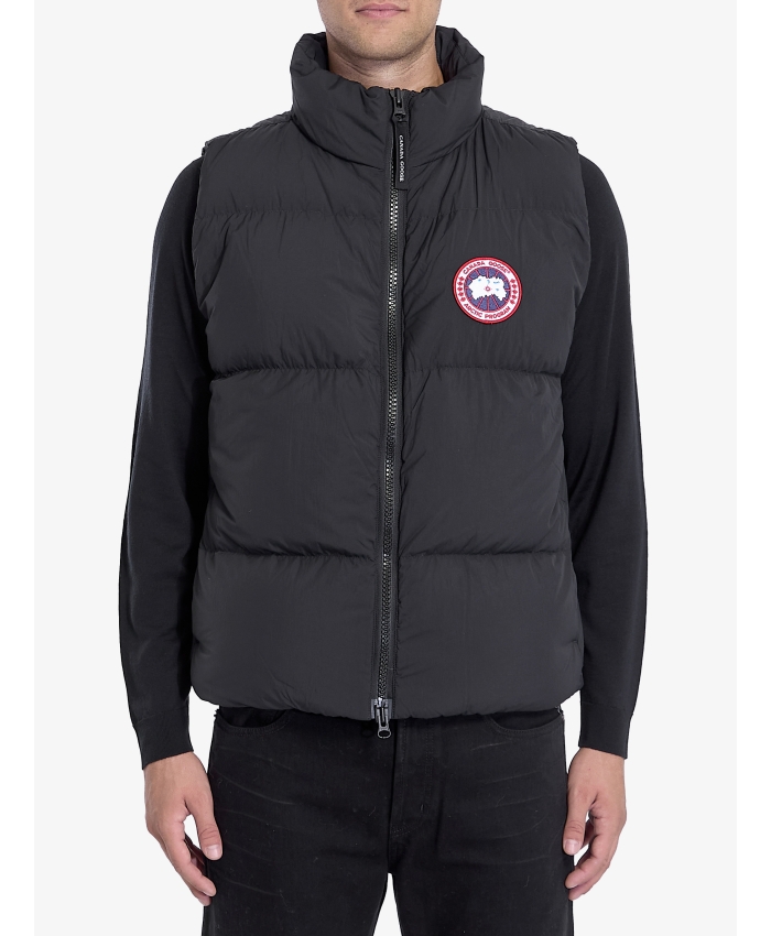 CANADA GOOSE Lawrence puffer vest Leam Roma Luxury Shopping Online