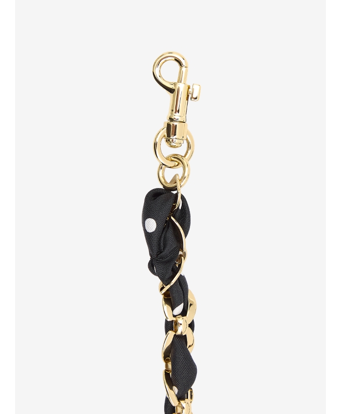 DOLCE&GABBANA - Chain and twill shoulder strap