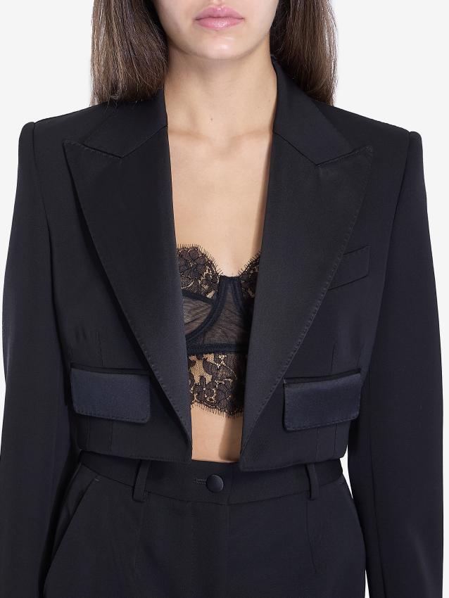 DOLCE&GABBANA - Gabardine tuxedo jacket