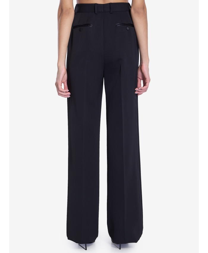 DOLCE&GABBANA - Gabardine tuxedo pants