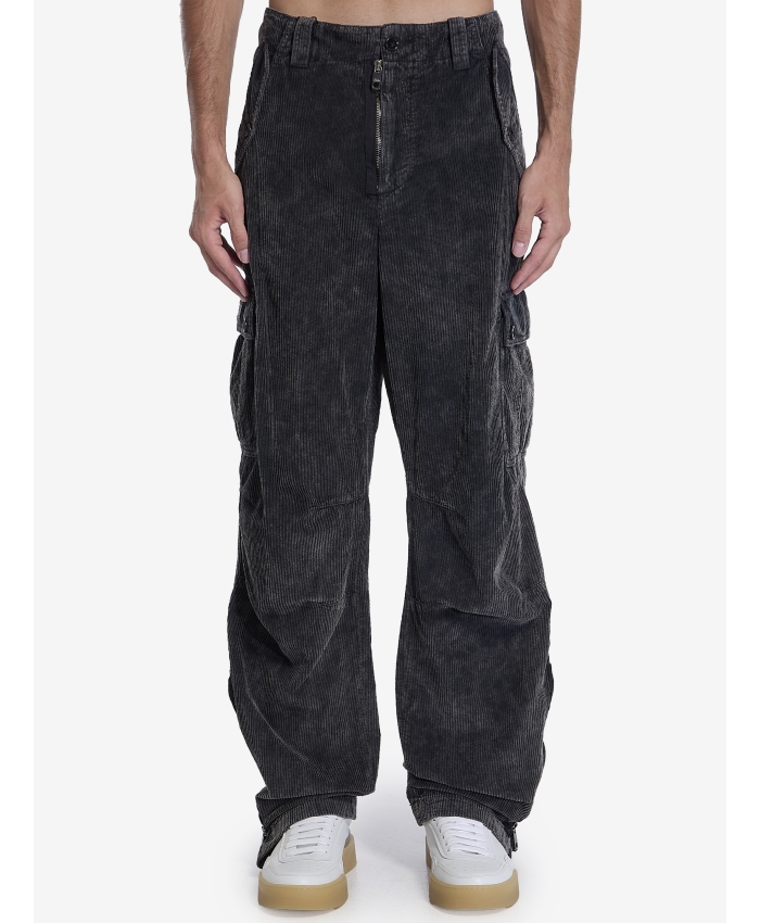 DOLCE&GABBANA - Black combat pants