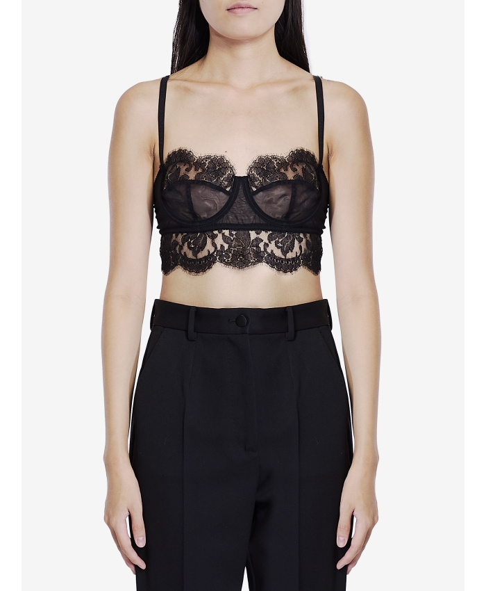 DOLCE&GABBANA - Lace balconette bralette