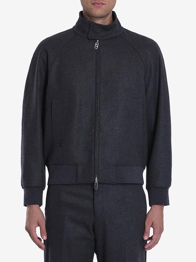 FENDI - Cashmere bomber jacket