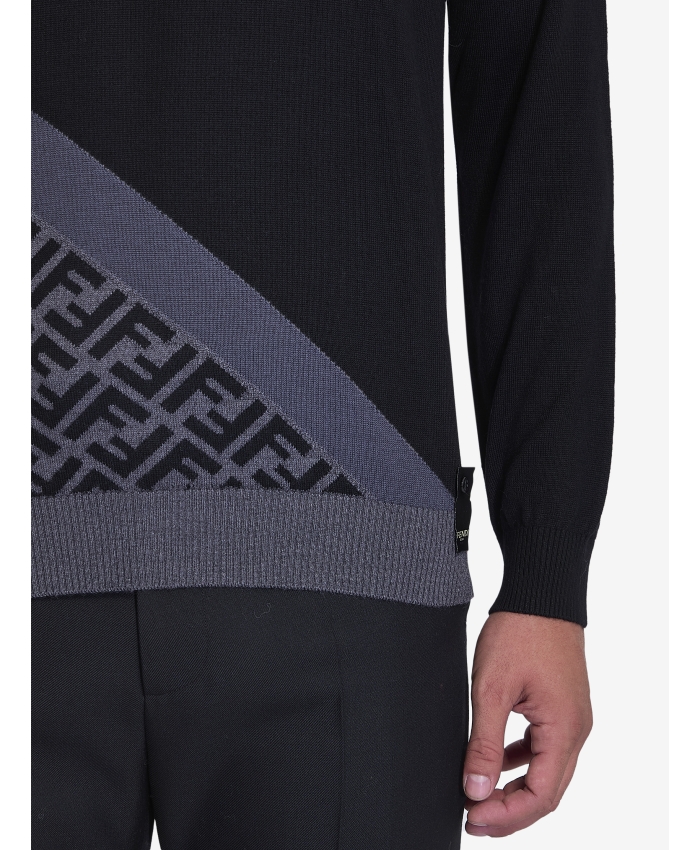 FENDI Wool pullover Leam Roma Luxury Shopping Online