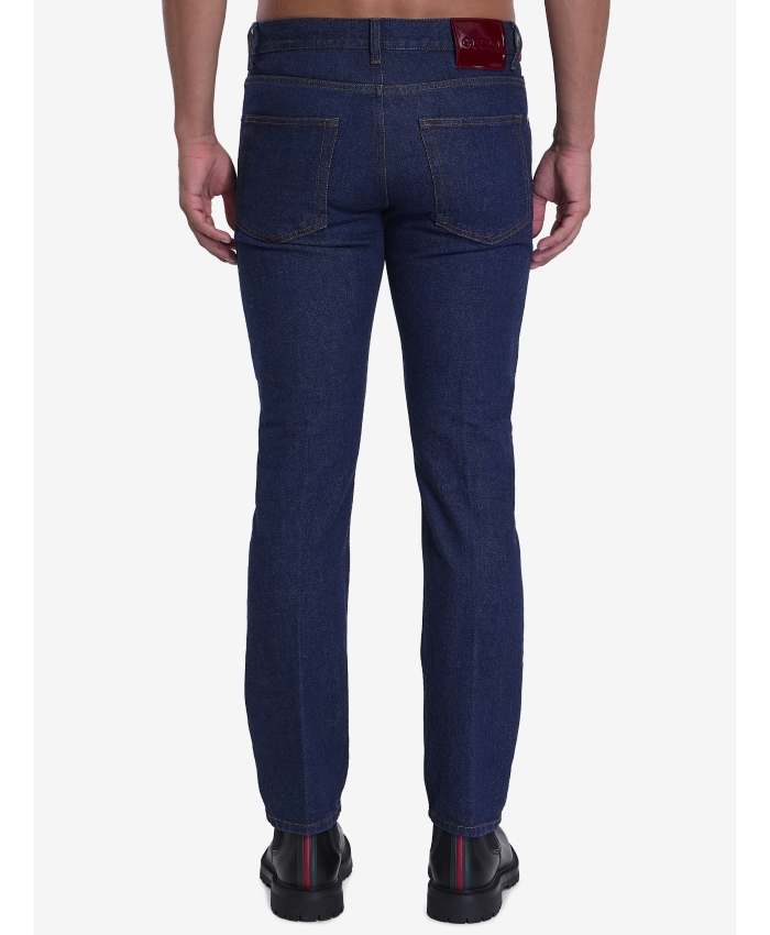 GUCCI - Jeans con dettagli Web