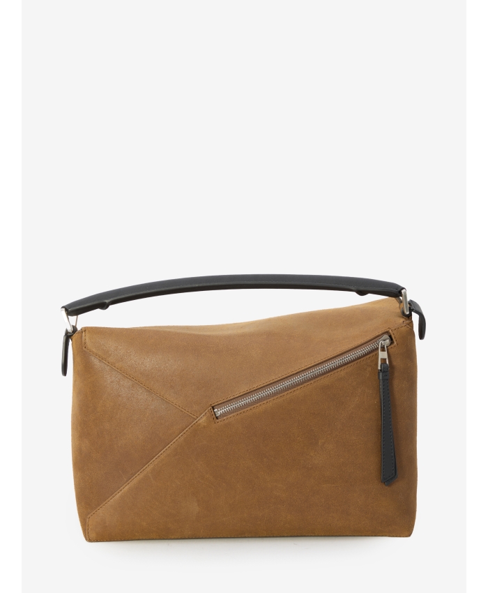 Loewe suede puzzle bag best sale