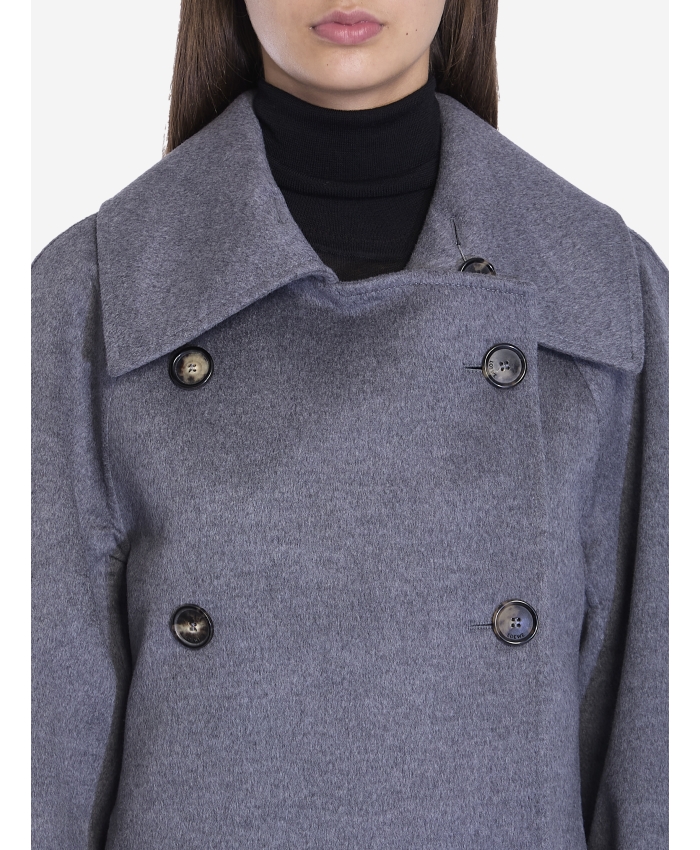 LOEWE - Double-breasted coat in wool and cashmere