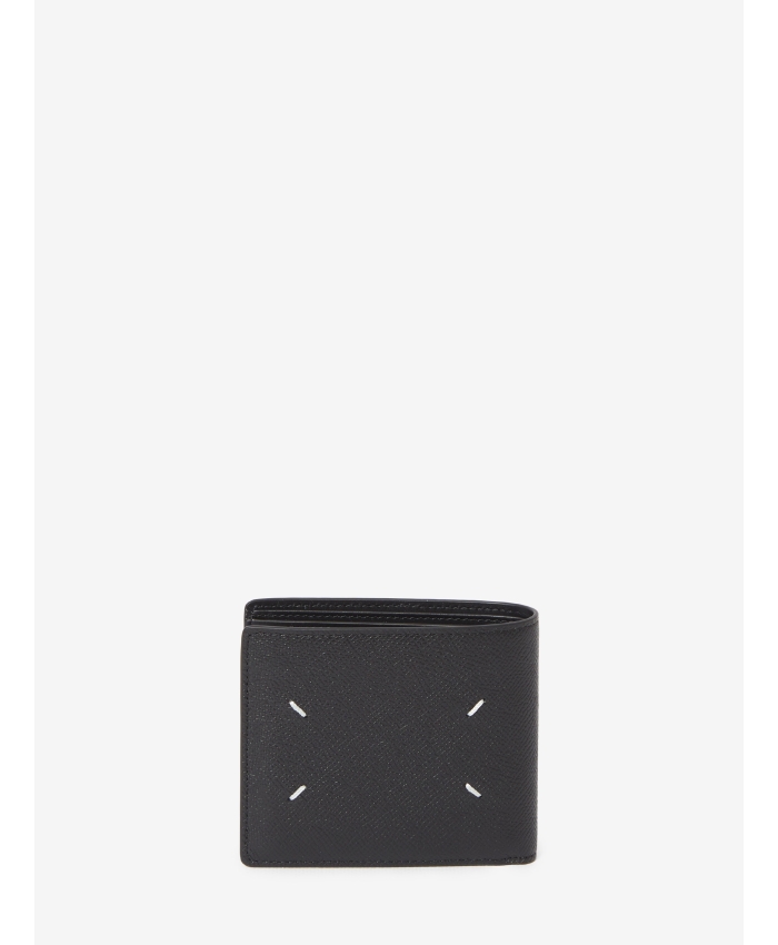 MAISON MARGIELA - Bi-fold wallet in leather