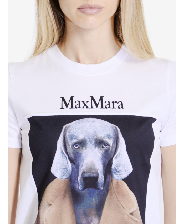 MAX MARA - Cipria t-shirt