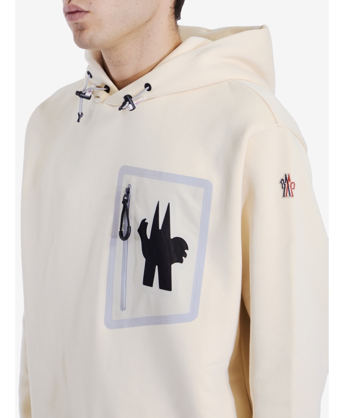 MONCLER GRENOBLE - Logo hoodie