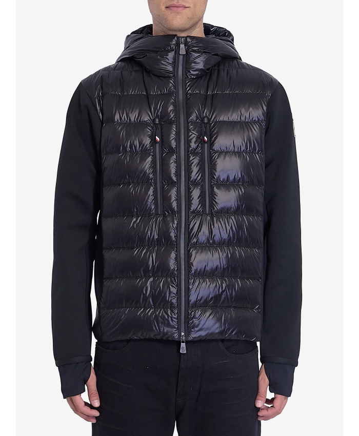 MONCLER GRENOBLE - Padded hooded cardigan