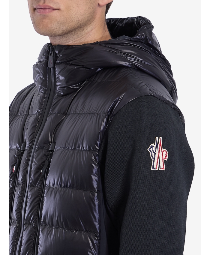 MONCLER GRENOBLE - Padded hooded cardigan