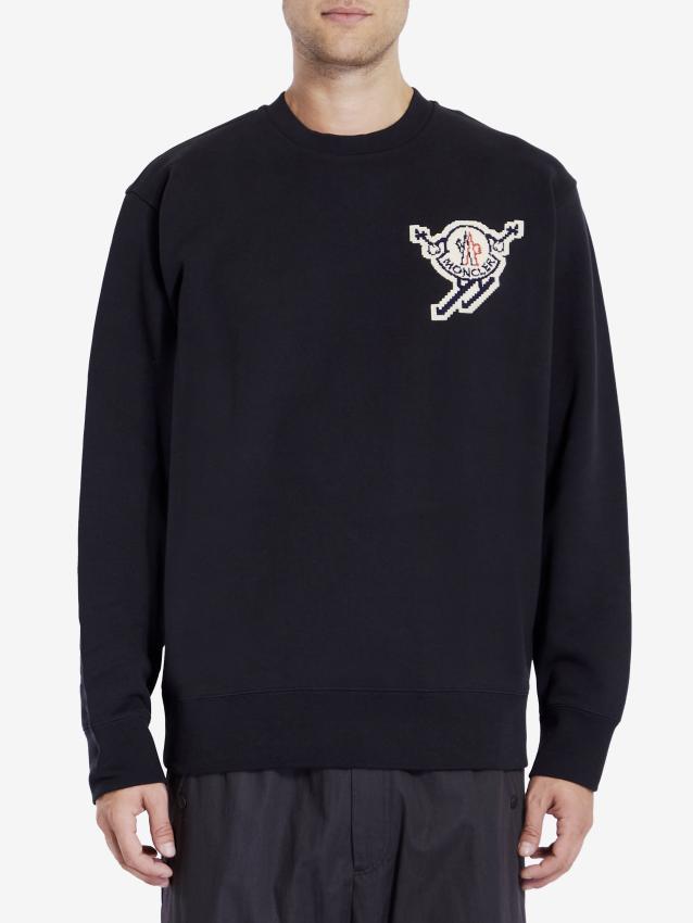 MONCLER - Ski patch sweatshirt