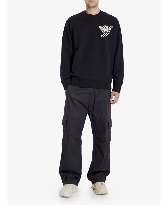 MONCLER - Ski patch sweatshirt