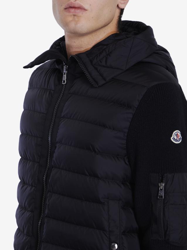 MONCLER - Padded hooded cardigan