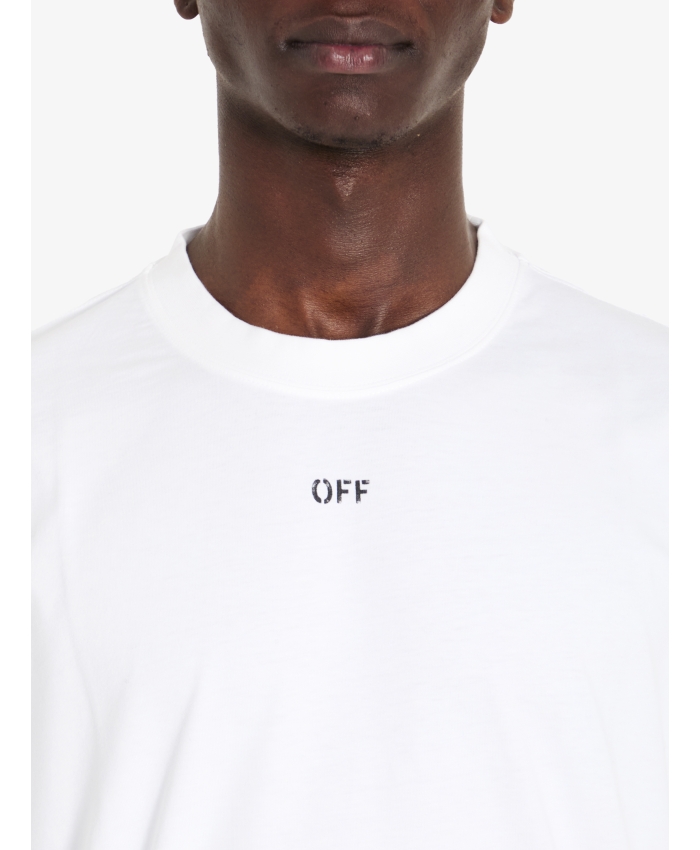 OFF WHITE - T-shirt Off Stamp Skate