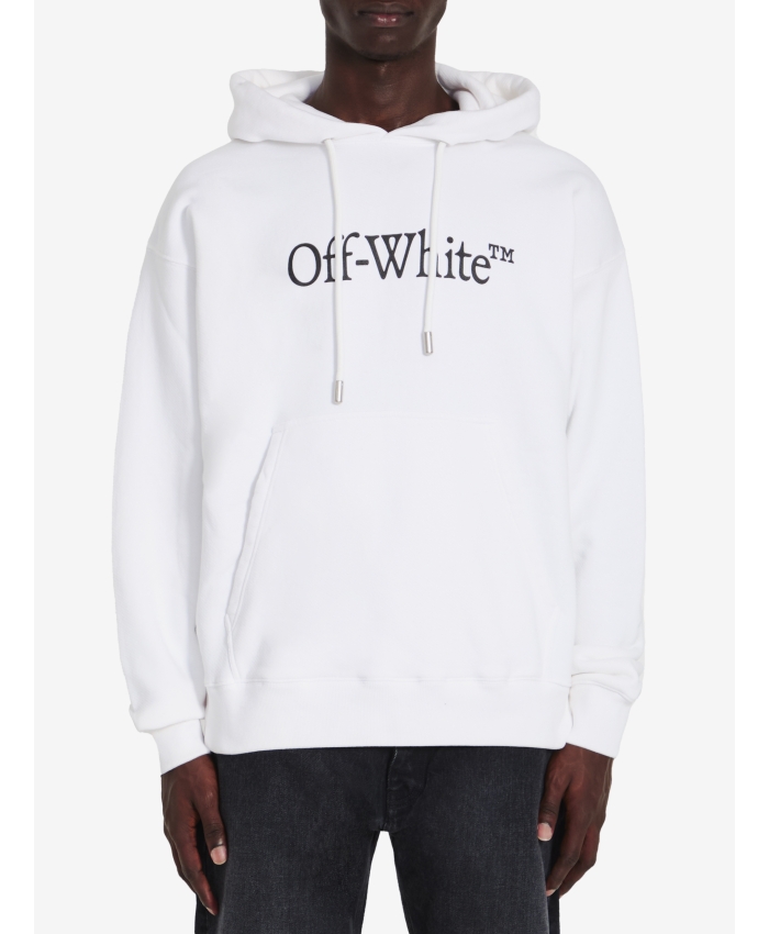 OFF WHITE - Big Bookish Skate hoodie