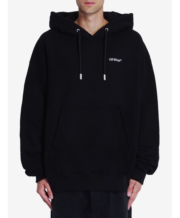 OFF WHITE - Windy Arrow skate hoodie