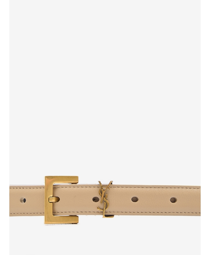 SAINT LAURENT - Cassandre thin belt