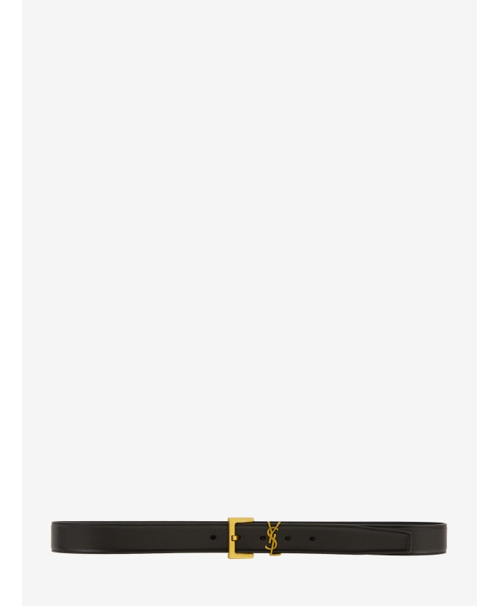 SAINT LAURENT - Monogram thin belt