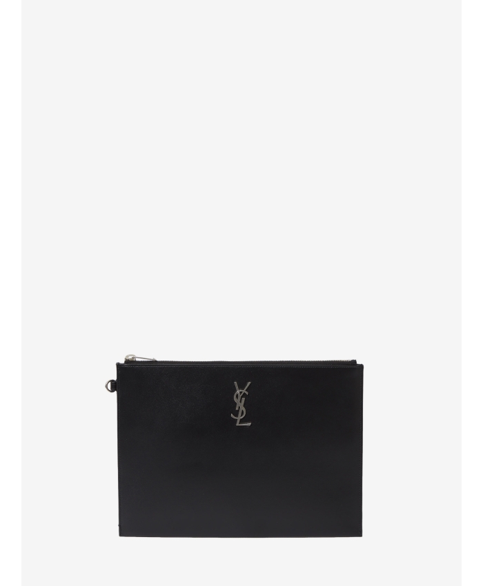 SAINT LAURENT - Porta iPad in pelle