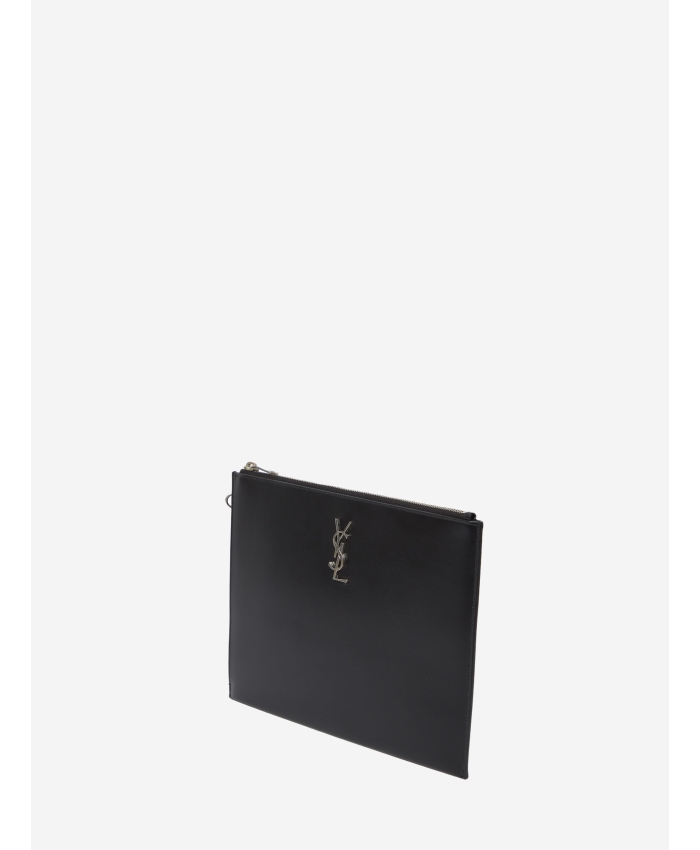 SAINT LAURENT - Porta iPad in pelle