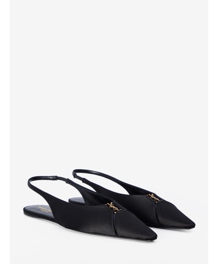 SAINT LAURENT - Babylone slingback ballerinas