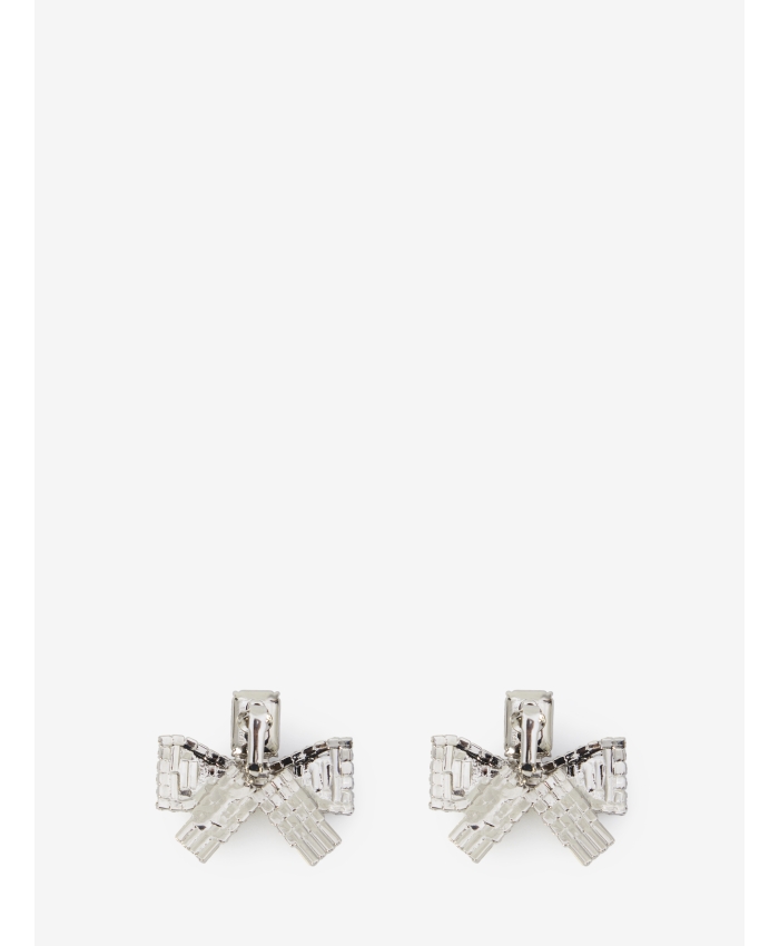 SELF PORTRAIT - Crystal bow earrings