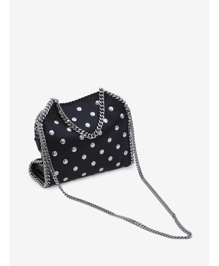 STELLA MCCARTNEY - Borsa tote mini Falabella con borchie