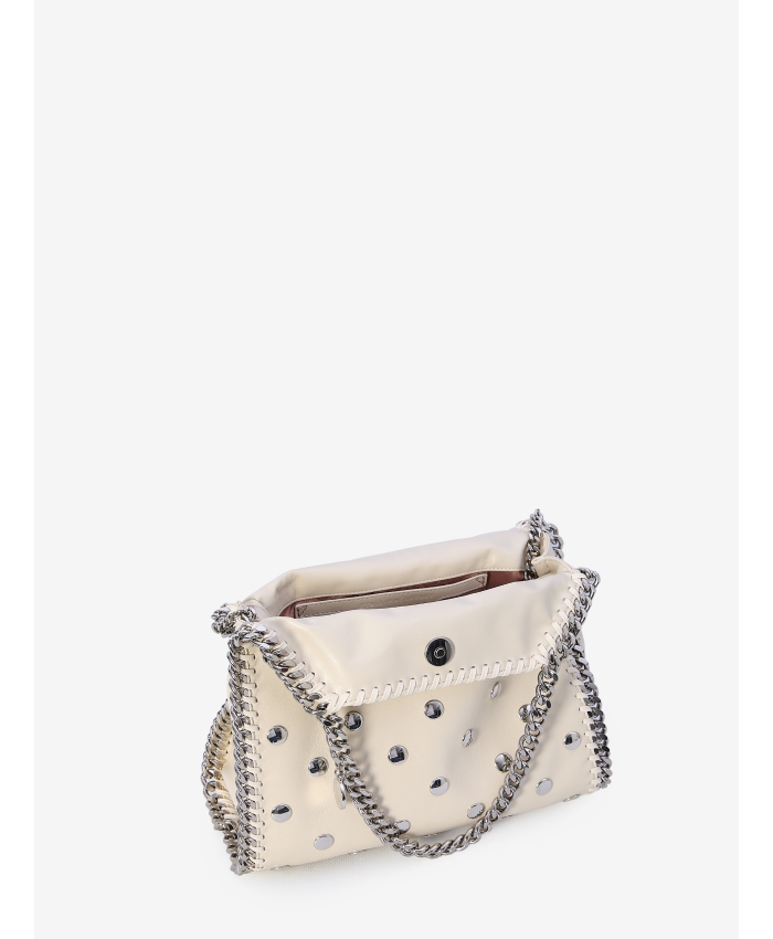 STELLA MCCARTNEY - Borsa tote mini Falabella con borchie